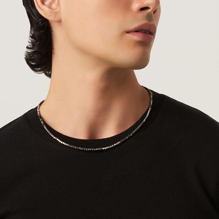 Collana Dadini Grey