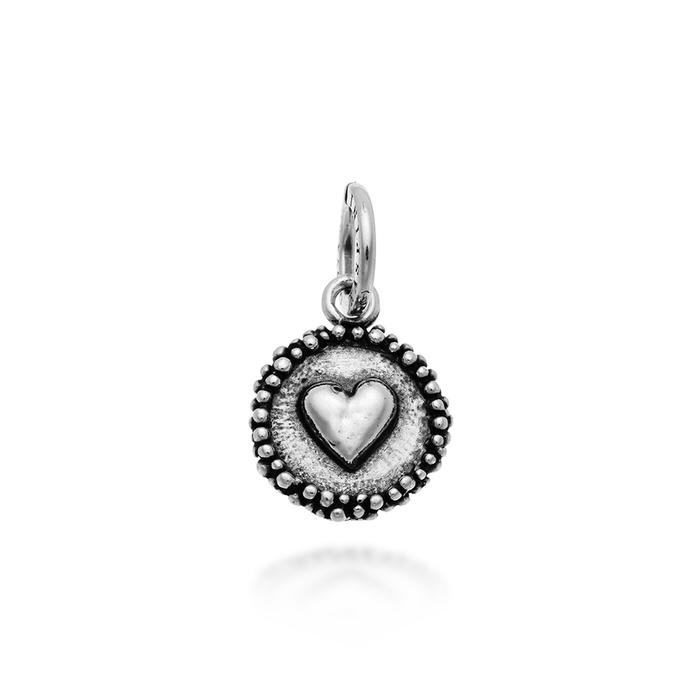 Charm Cuoricino Perlage