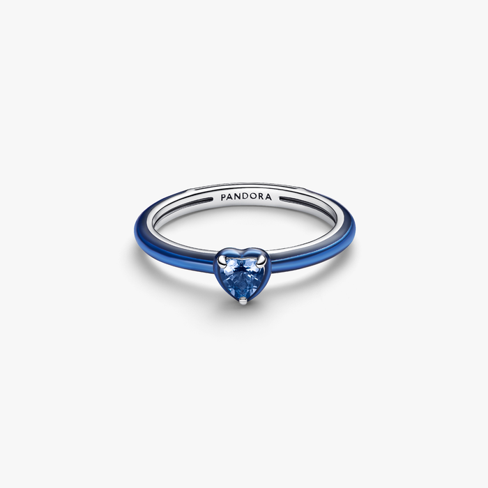 Anello Blu Chakra Heart Pandora ME
