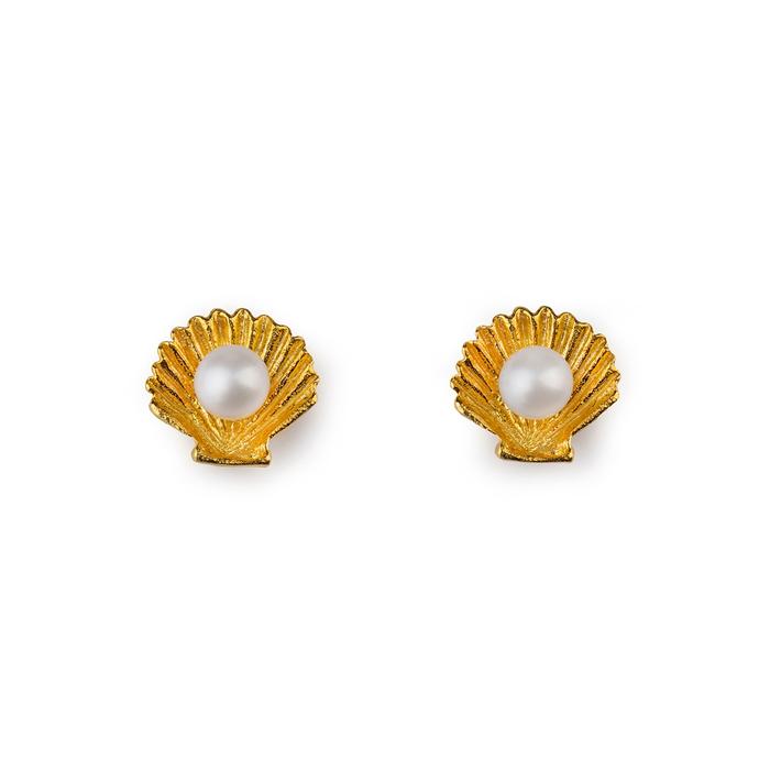 Orecchini Conchiglia e Perla