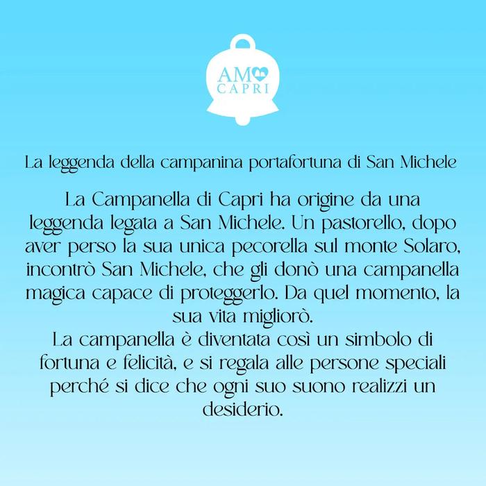 Bracciale in Metallo con campanella a pois blu e azzurro e zirconi
