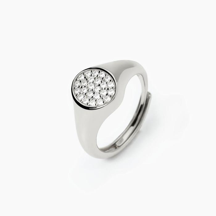 Anello chevalier con zirconi Chevalier