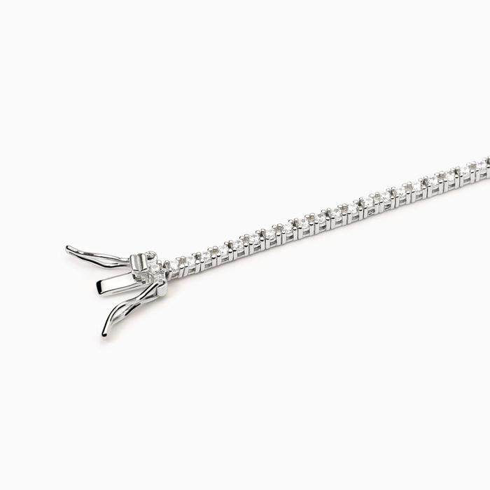 Bracciale tennis in argento con zirconi Tennis Club