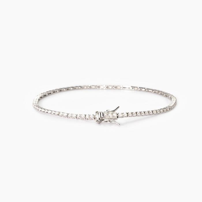 Bracciale tennis uomo con zirconi Tennis Club