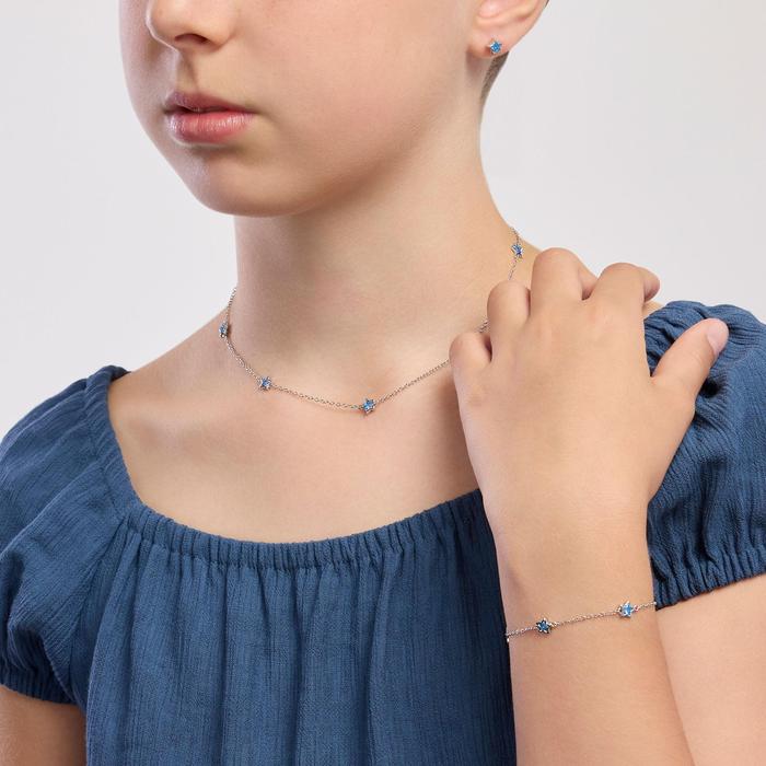 Girocollo da bambina con stelline Incanto