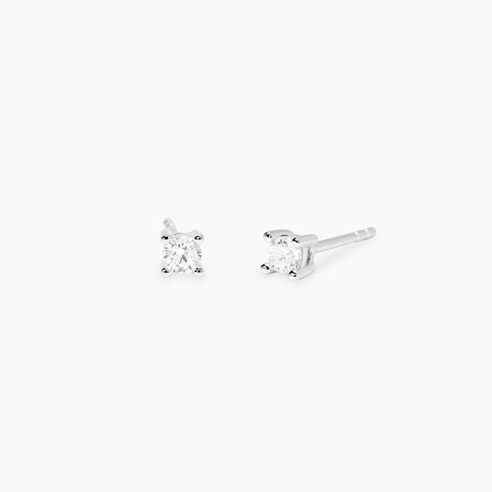 Orecchini punto luce con diamanti lab-grown My Diamond
