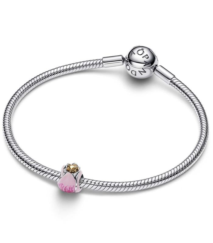 Charm tulipano rosa