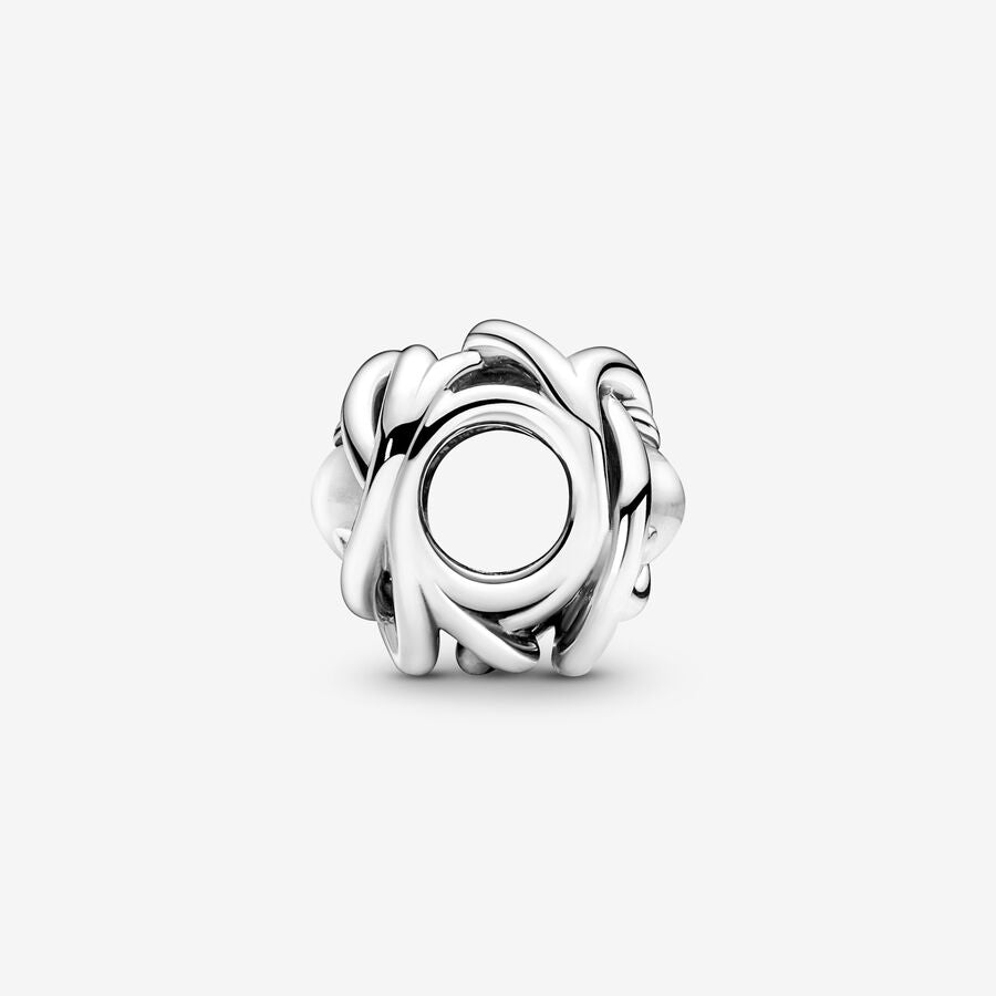 Charm Cerchio Eterno Bianco Aprile