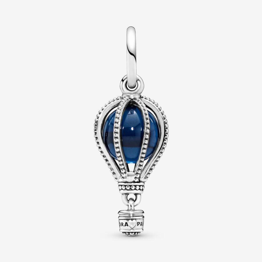 Charm Pendente Mongolfiera Blu