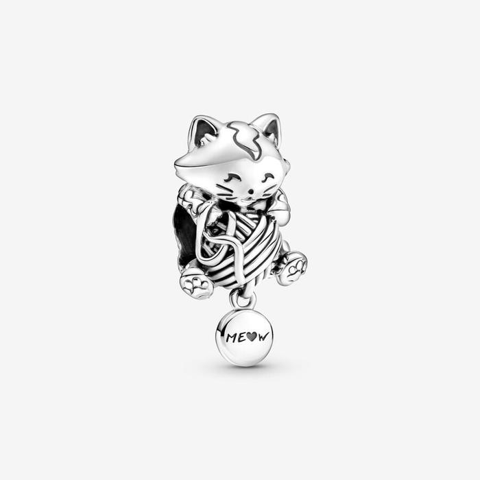 Charm Gattino e Gomitolo