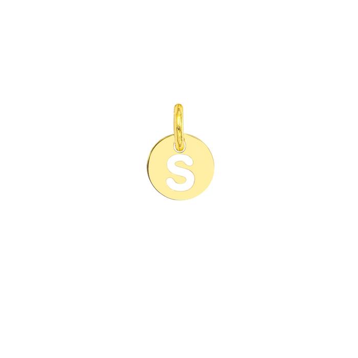 Charm Lettera S in Oro