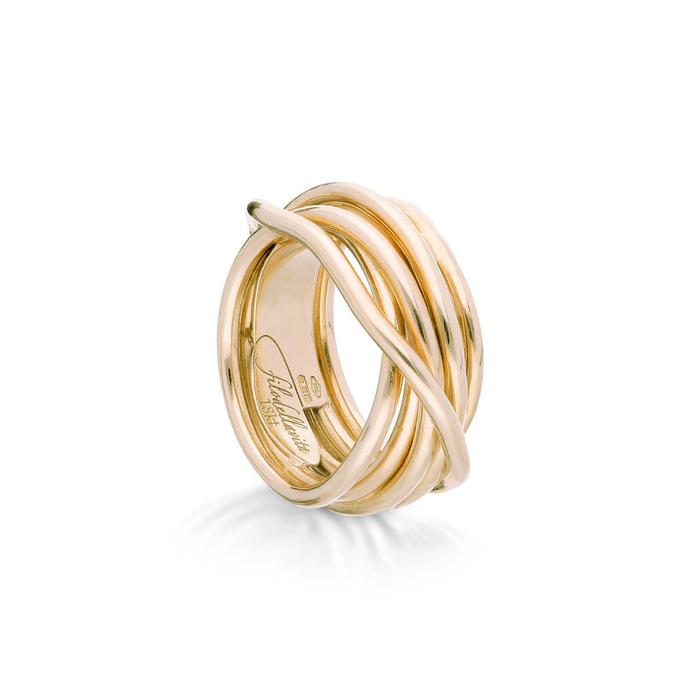 Filodellavita Leda 7 fili in Oro Giallo 18kt