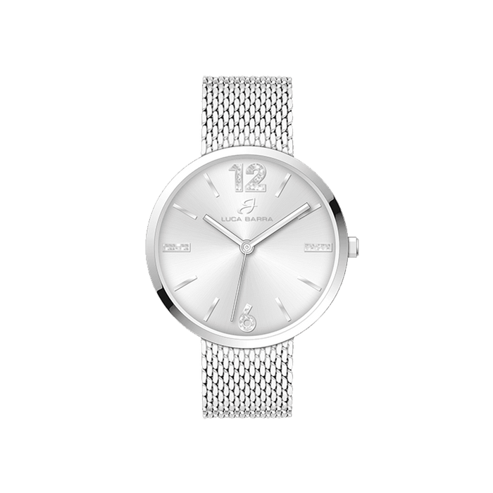 OROLOGIO DONNA IN ACCIAIO MAGLIA MILANO
