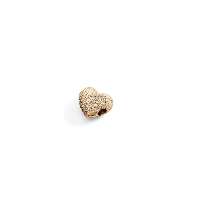 COMPONENTE CUORE ORO ROSA DIAMANTATO