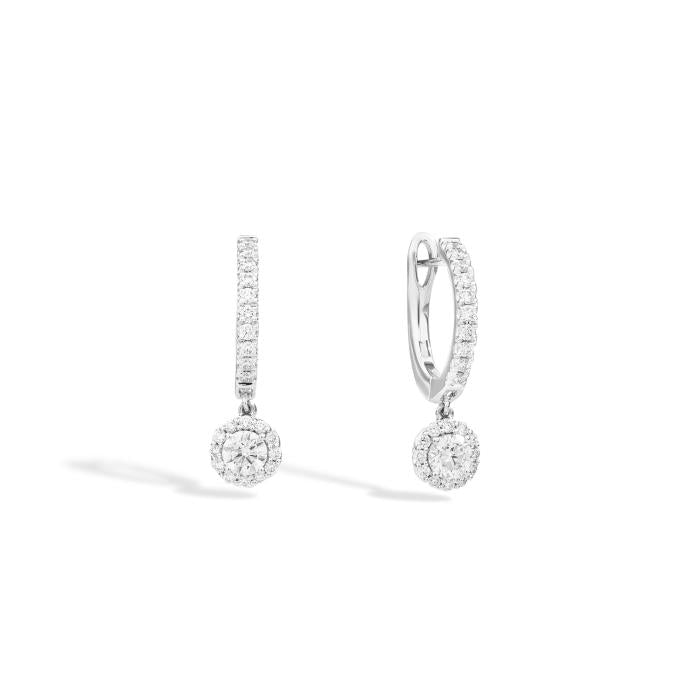 Orecchini halo cerchi br 0.84