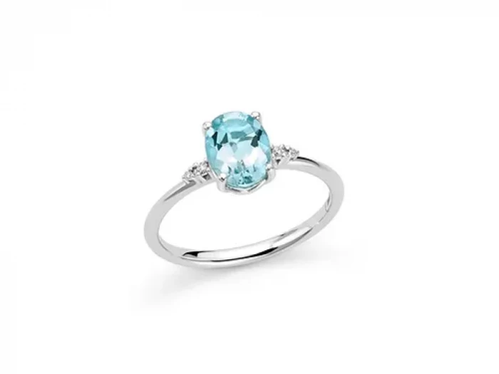 Anello topazio