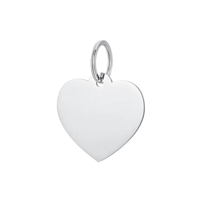 MEDAGLIETTA PERSONALIZZABILE CANE E GATTO CUORE