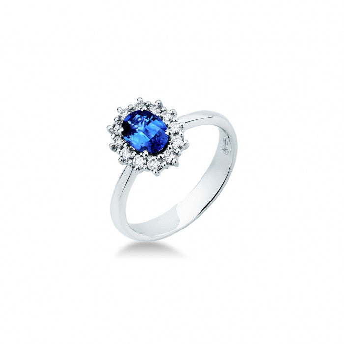 ANELLO ZAFFIRO E BR