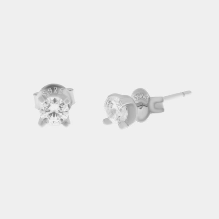 Orecchini in Argento 925 punto luce