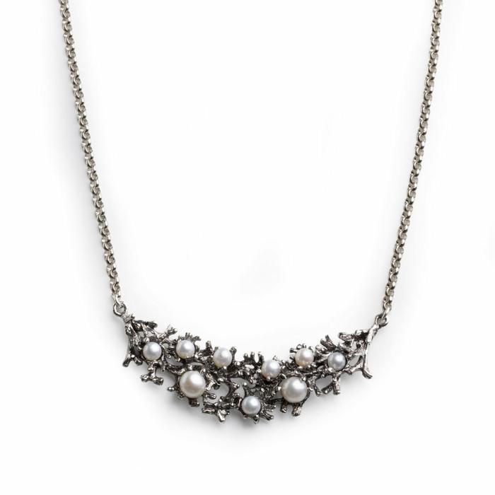 Collana Rami di Perle Nude