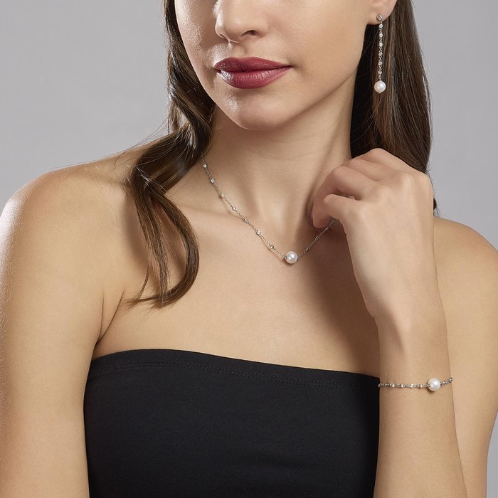 Girocollo con perla DUCHESSA