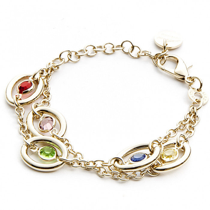 Bracciale muliticolor rosary
