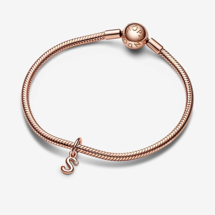 Charm pendente Alfabeto con lettera s