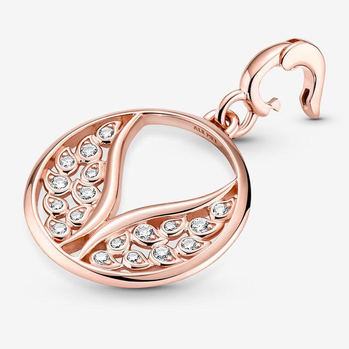 Charm Medallion Burning Wings Pandora ME