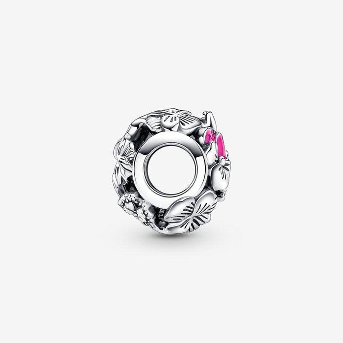 Charm Openwork Viole del Pensiero