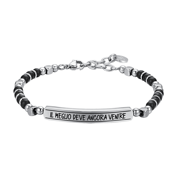 BRACCIALE UOMO IN ACCIAIO IL MEGLIO DEVE ANCORA VENIRE