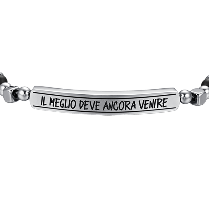 BRACCIALE UOMO IN ACCIAIO IL MEGLIO DEVE ANCORA VENIRE