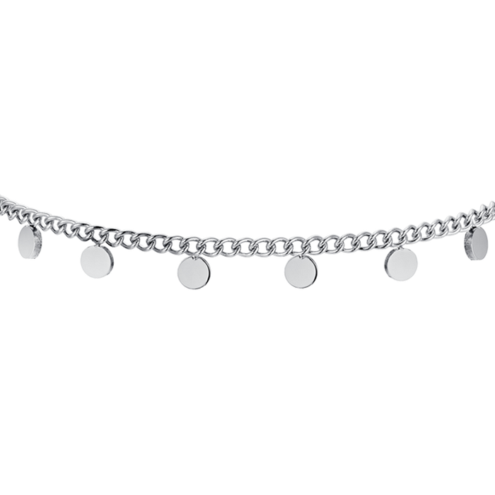 BRACCIALE DONNA IN ACCIAIO CON CERCHI