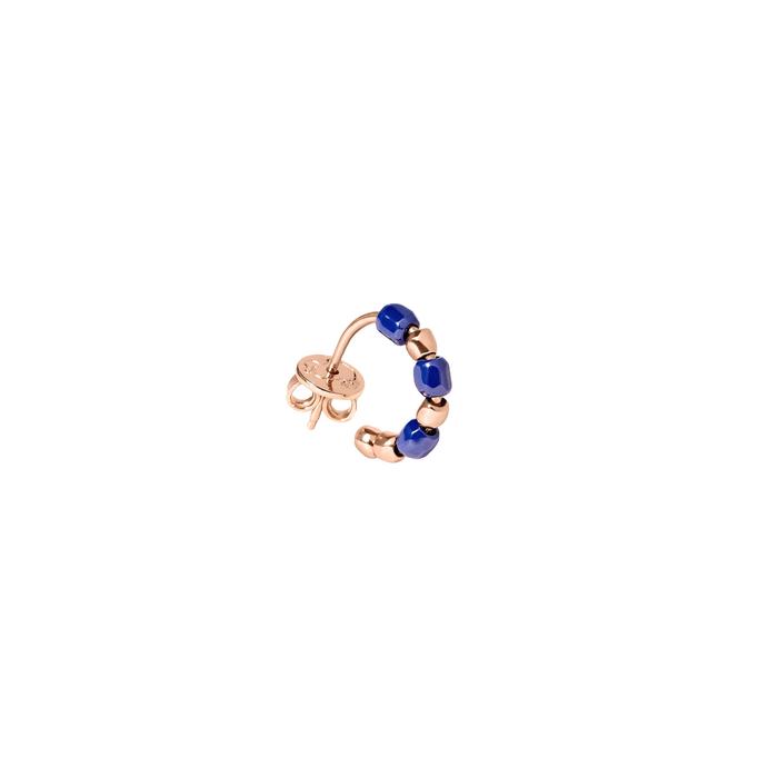 Orecchini hoop mini granelli