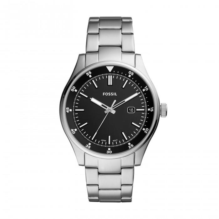 Orologio Belmar a tre sfere in acciaio con datario - gioielleriaperdichizzi.it