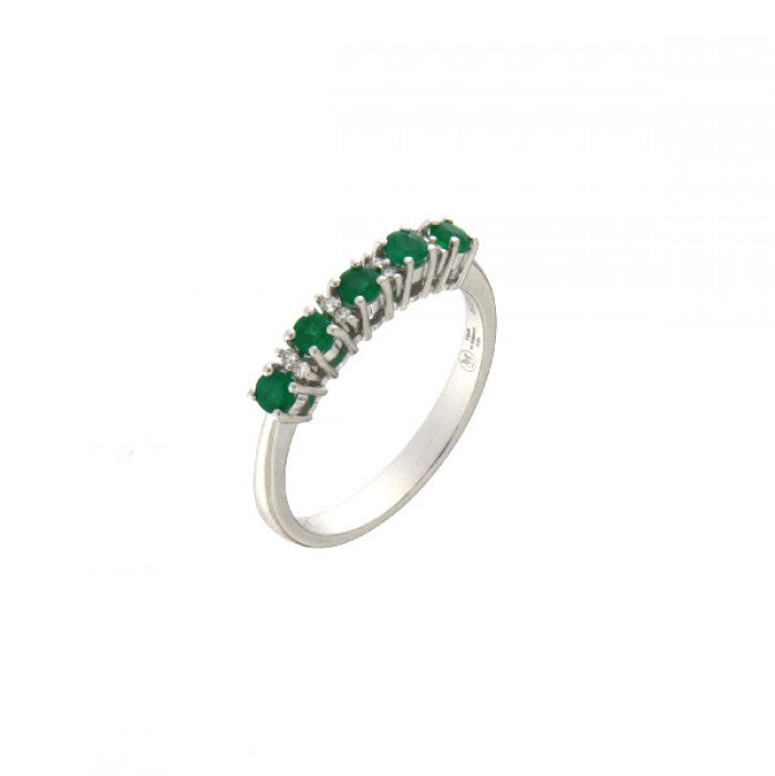ANELLO SMERALDI E BR