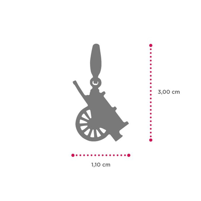 Charm Carretto Lapilli