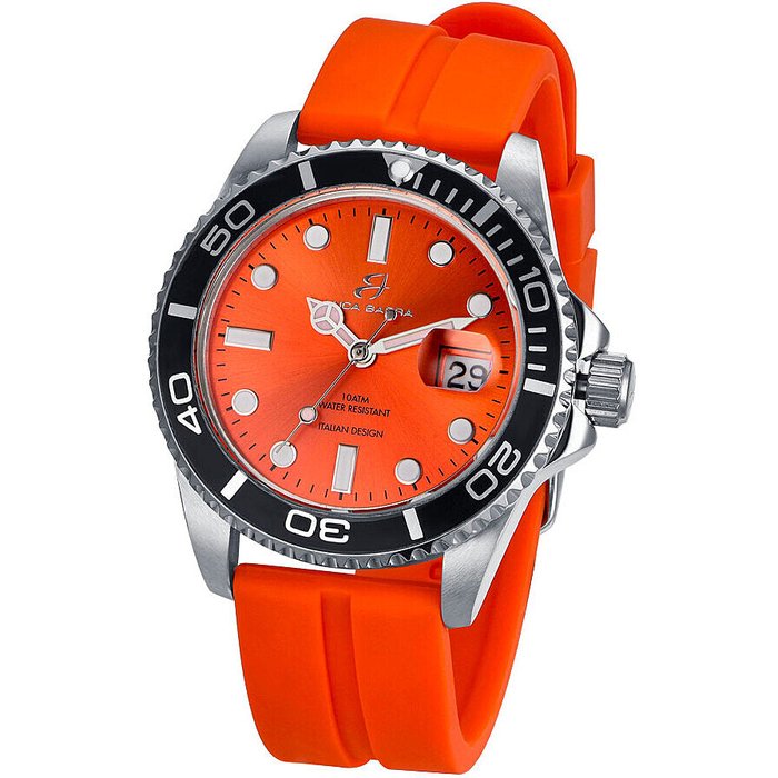 Orologio in silicone Arancione