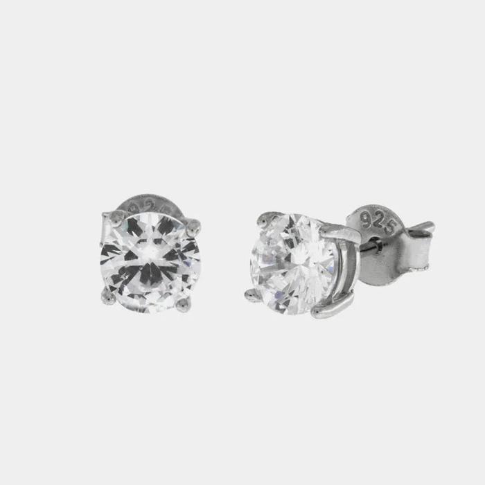 Orecchini in Argento 925 punto luce