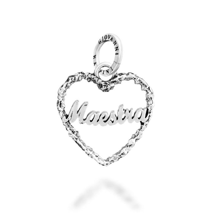 Charm Cuore "Maestra"