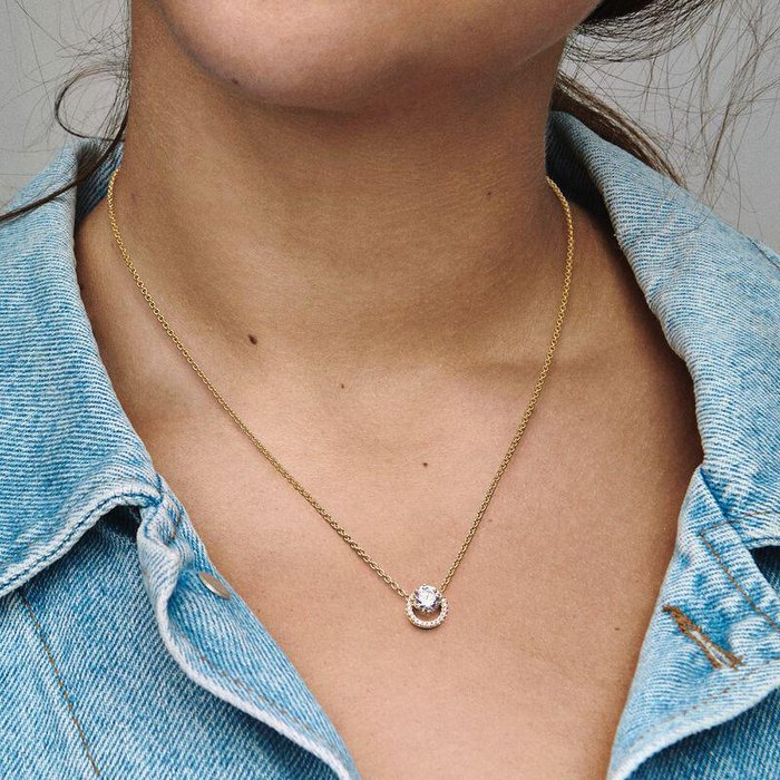 Collana Punto Luce Scintillante