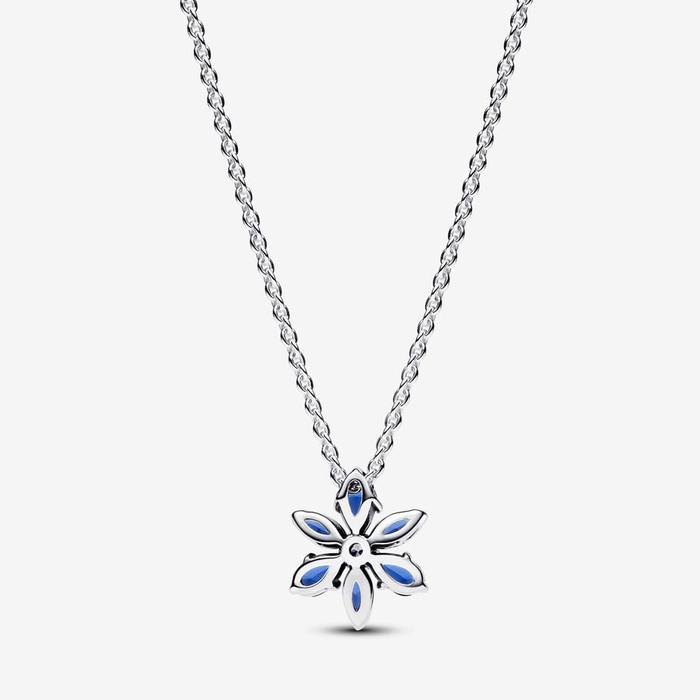 Collana Pendente Herbarium Fiore Blu