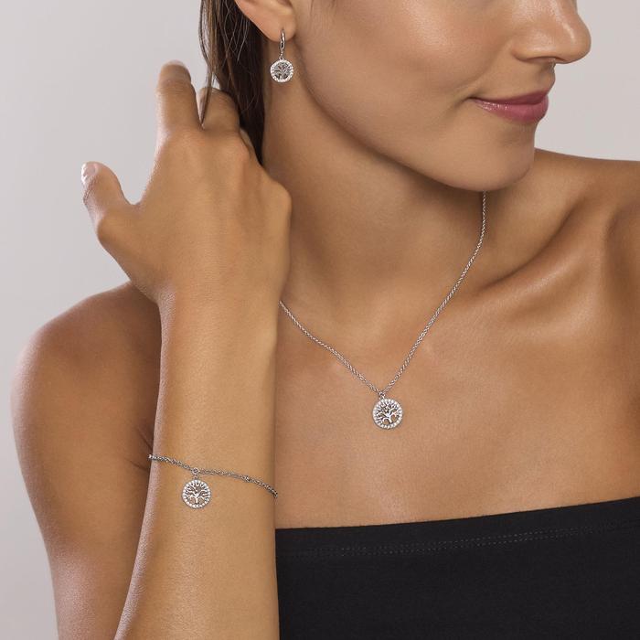 Bracciale in argento con albero della vita Albero Della Vita