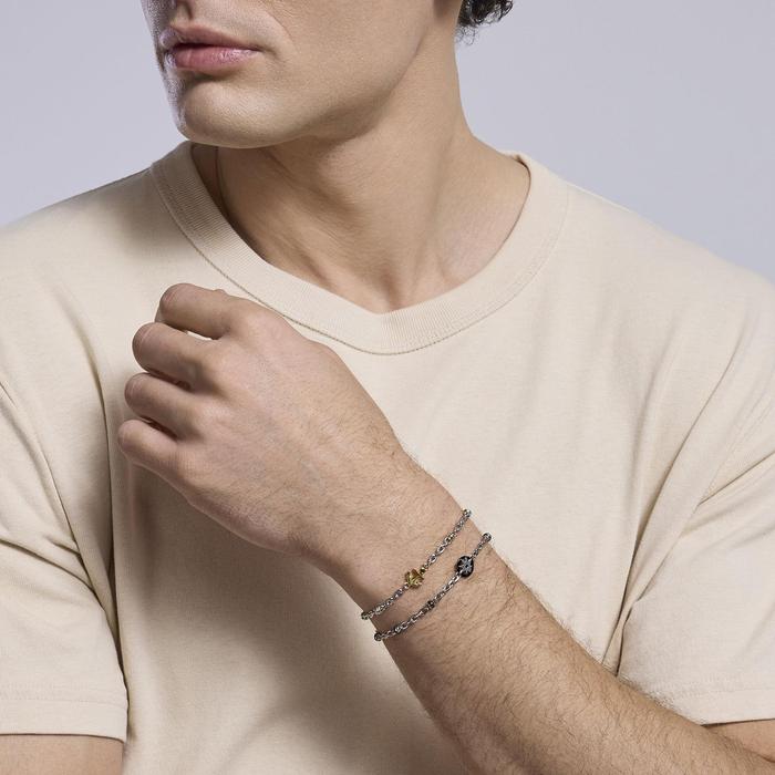 Bracciale regolabile con ancora Bali