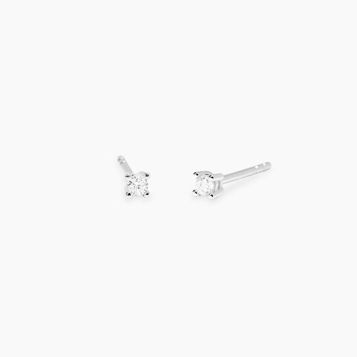 Orecchini punto luce con diamanti lab-grown My Diamond