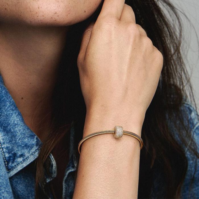 Charm Pavè Fascia Tripla
