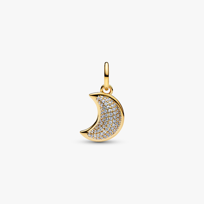 Charm Pendente Luna Crescente Luminosa