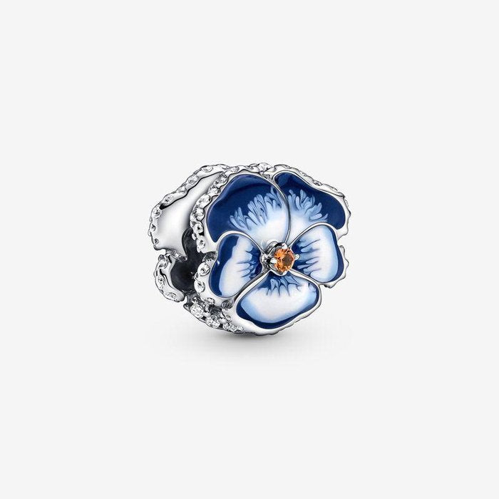 Charm Viola del pensiero Blu