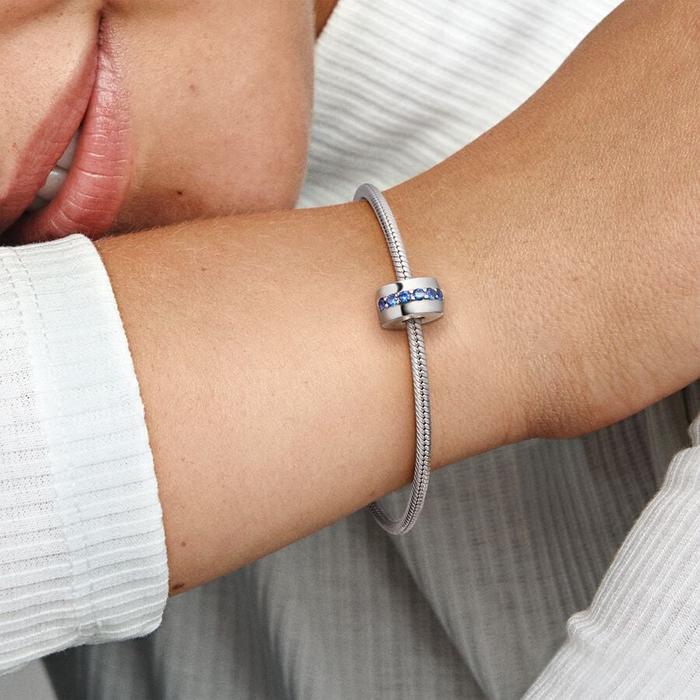 Charm Clip Sentiero Luminoso Blu