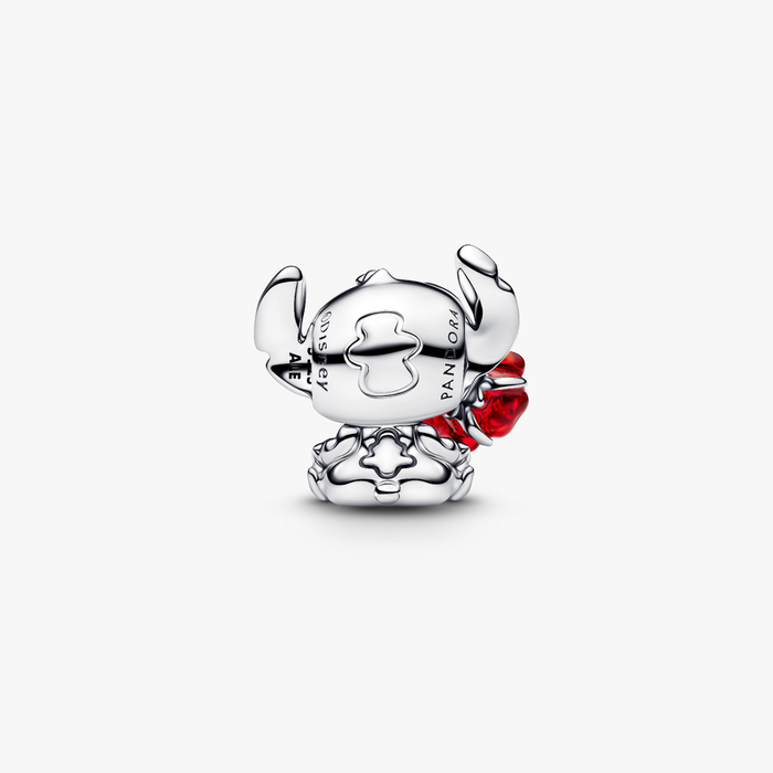 Charm Disney, Lilo & Stitch, Stitch con la rosa