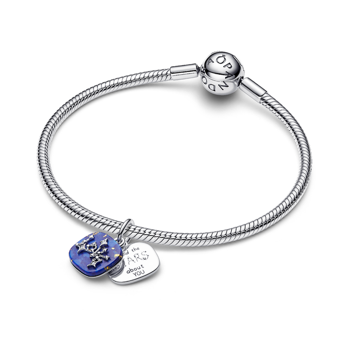 Charm Pendente Doppio Universo d'Amore